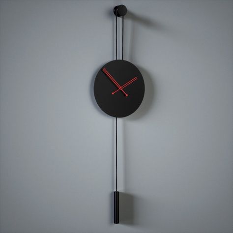 Black Scorpio, Office Wall Clock, Minimalist Clock, Oversized Clocks, Minimalist Clocks, Large Wall Clock Modern, Pendulum Wall Clock, Diy Clock Wall, Wall Clock Design