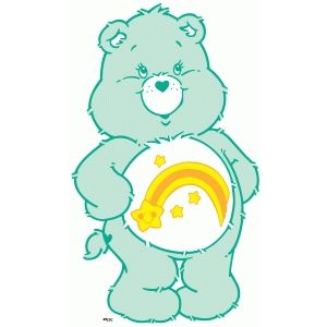 Silhouette Design Store: wish bear Wish Bear, Care Bear Tattoos, Care Bear Party, Cartoon Cookie, Care Bears Cousins, Bear Character, Bear Drawing, Bear Coloring Pages, Heart Party