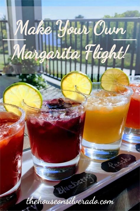 The BEST Fresh Lime Margaritas on the Rocks Margarita Flight Ideas, Happy Hour At Home Ideas, Restaurant Specials Ideas, Margarita Bar Ideas Drink Stations, Margaritas Bar, Margarita Flights, Margarita Flight, Margarita Night, Cocktails Ideas