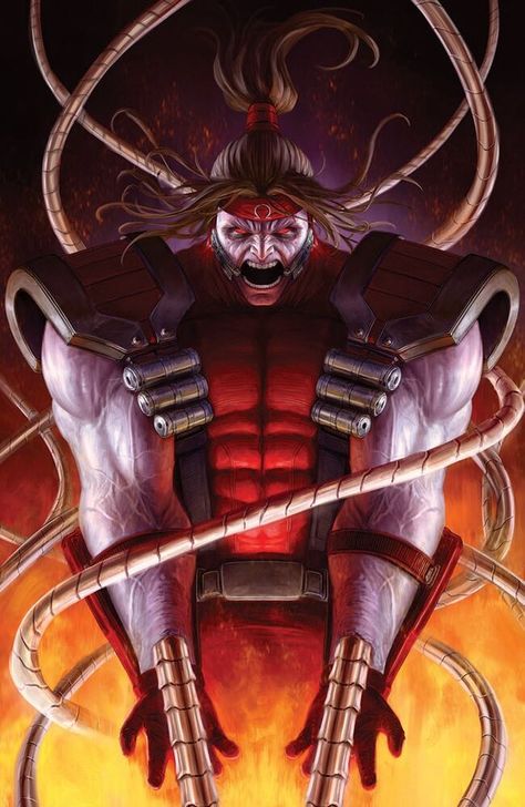 Dave Rapoza, Healing Factor, Omega Red, X-men, Marvel Villains, Arte Dc Comics, Superhero Comics, Marvel Vs, Superhero Art