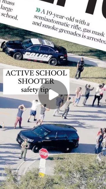 DANNAH EVE on Instagram: "⚠️ Active School Shooter - Please Share 

Always my hardest videos to make and it breaks my heart that this is our reality in America. This shouldn’t be a concern for parents, teachers, or children. Things MUST change. 

#childsafety #schoolshootings #activeshooter #safetytraining #schoolsafety #parentsofinstagram #safety #staysafe #situationalawareness #streetsmart"