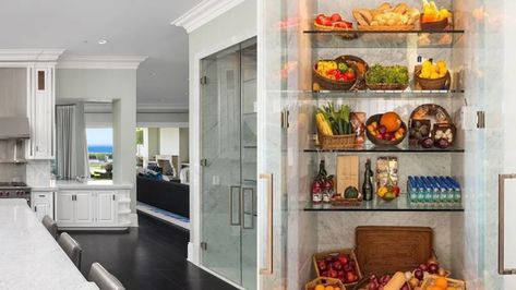 Yolanda Hadid’s Former Malibu House Lists for $35 Million Produce Fridge, Malibu House, Malibu Mansion, Dubai Tourism, Yolanda Hadid, Malibu Home, Destin Hotels, Real Housewives Of Beverly Hills, Spa Style