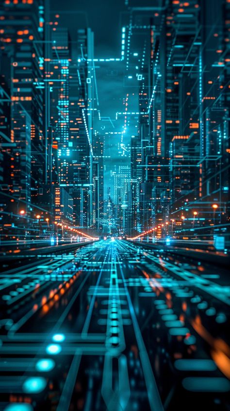 "Futuristic #CityVibes Glow: A #NeonLights urban alleyway illuminates a #FutureDesign skyline under a digitalized, #CyberNight sky. #Cityscape #Futuristic #Neon #Glow #Urban #AIArt #AIPhoto #Stockcake ⬇️ Download and 📝 Prompt 👉 https://stockcake.com/i/futuristic-cityscape-glow_650167_807783" Futuristic Alleyway, Urban Alleyway, Futuristic Skyline, Futuristic Cityscape, Neon Glow, Image Downloads, Future Design, Lights Background, Night Sky