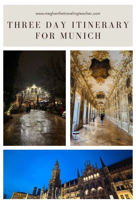 Amazing Munich 3 Day Itinerary Munich Germany Winter, Munich Itinerary, Munich Winter, Day Trips From Munich, Munich Travel, 3 Days Trip, Travel 2024, Holiday Trip, Visit Europe