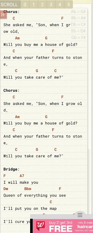 House Of Gold Ukulele Chords, Truce Twenty One Pilots, Twenty One Pilots Ukulele, Uke Chords, Easy Ukulele Songs, Ukulele Chords Songs, House Of Gold, Writing Lyrics, Uke Songs