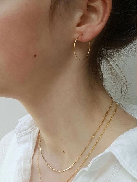 20 Mm Hoop Earrings, Dainty Gold Hoop Earrings, Ear Hoops Gold, Earrings Small Hoop, Small Gold Hoop Earrings, Small Gold Hoops, Hammered Hoop Earrings, Gold Filled Hoops, Bar Studs