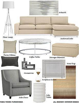 grey and tan – living room … how to get the grey/tan to work together Grey And Beige Living Room Colour Schemes, Beige Living Room Furniture, Tan Bedroom, Tan Living Room, Beige Living Rooms, Trendy Living Rooms, Room Color Schemes, Bedroom Color Schemes, Farmhouse Style Kitchen