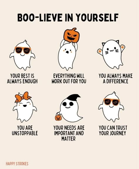 October Quotes, Big Emotions, Interactive Posts, Monday Quotes, Autumn Quotes, Halloween Quotes, Fall Activities, Pep Talks, Positive Self Affirmations