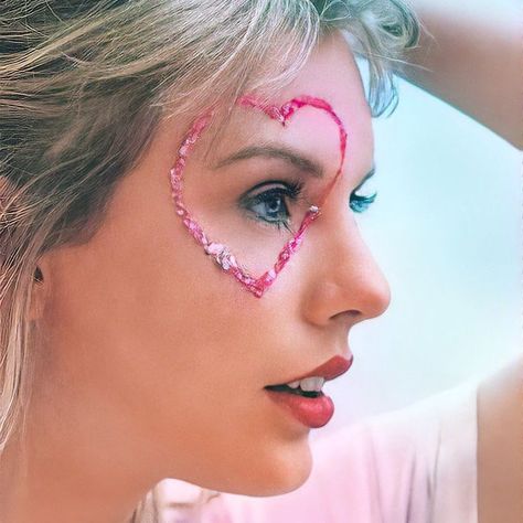 Taylor Swift Lover Glitter Heart, Taylor Lover Heart Eye, Lover Era Heart Eye, Lover Eye Taylor Swift, Taylor Swift Lover Heart Face, Lover Face Heart Taylor Swift, Taylor Swift Glitter Heart Eye, Taylor Swift Lover Makeup Heart, Lover Taylor Swift Medium Widget