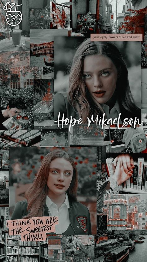 Hope Mikaelson Wallpaper, The Vampire Diaries Logo, Hope Michaelson, Tvd Wallpaper, Wallpaper Hope, Draco Malfoy Hot, Legacy Tv Series, Iconic Movie Posters, Vampire Diaries Movie