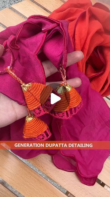 Handmade Tassels For Dupatta, Tassels For Dupatta, Handmade Dupatta, Tassels Handmade, Tassels, On Instagram, Instagram