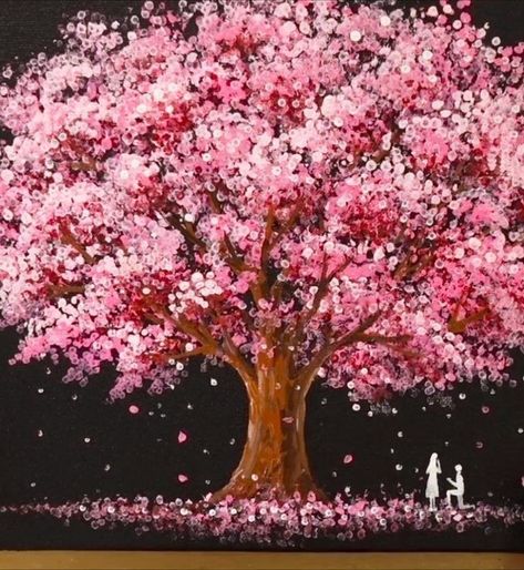 Couples Canvas Painting, Jay Lee, Learn Acrylic Painting, Buddha Painting Canvas, Buddha Canvas, Christmas Paintings On Canvas, Tree Of Life Art, Romantic Paintings, Canvas Drawings