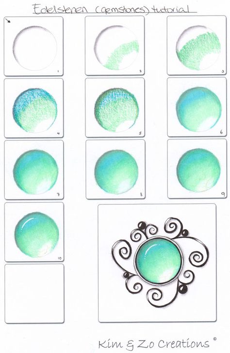 Drawing Gems Tutorial, Colored Pencil Glow Effect, Gem Drawing Tutorials, How To Draw Gems, Colour Pencil Tutorial, Prismacolor Tutorial, Drawing Gems, Color Pencil Drawing Tutorial, Zentangle Gems