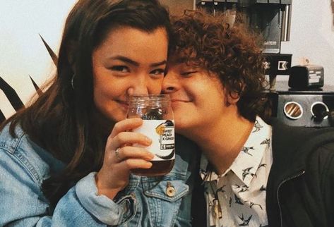 Gaten Matarazzo And Lizzy Yu, Montclair State University, High School Days, Picture Logo, Dark Brown Hair, Avatar The Last Airbender, The Last Airbender, Musical Theatre, Brown Hair