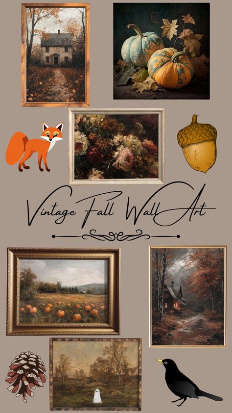 Vintage Fall Wall Art Printable … curated on LTK Fall Wall Art Printable, Free Art Prints Gallery Walls, Thanksgiving Prints, Art Window, Vintage Thanksgiving, Fall Printables, Fall Wall Art, Free Art Prints, Vintage Fall