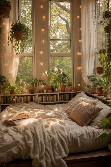 If you're looking for inspiration on how to redecorate or are a sucker for good interior design, you're going to love this subreddit. Hell, you'll probably enjoy it even if you're just bored and randomly scrolling through the Internet. Minimal Bedroom, Deco Studio, Bedroom Decor Inspiration, Bohemian Bedroom Decor, Redecorate Bedroom, Dream House Rooms, Cozy Room Decor, Boho Aesthetic, Dream Room Inspiration