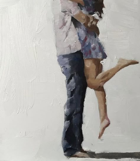 Kiss Painting, Romantic Paintings, Couple Painting, Art Of Love, Art Couple, Romance Art, Couple Illustration, Canvas Painting Ideas, Dessin Adorable