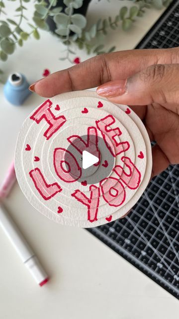 Grishma 🤍 | cute diys & gift ideas on Instagram: "Happy Valentine’s y’all 🩷  Circular puzzle 🎁  Supplies used:  - canson 185gsm watercolour paper  - deli pastel highlighters  - deli sketch markers  - deli scissors   From @artikate.official   #diygifts #diygiftideas #reels #giftideas  Diy easy card ideas gift ideas puzzle paper crafts pinterest aesthetic love heart handmade gifts" Puzzle Heart Craft, Aesthetic Love Heart, Easy Card Ideas, Pastel Highlighters, Paper Puzzle, Puzzle Cards, Pastel Highlighter, Diy Projects Gifts, Cute Diy Projects