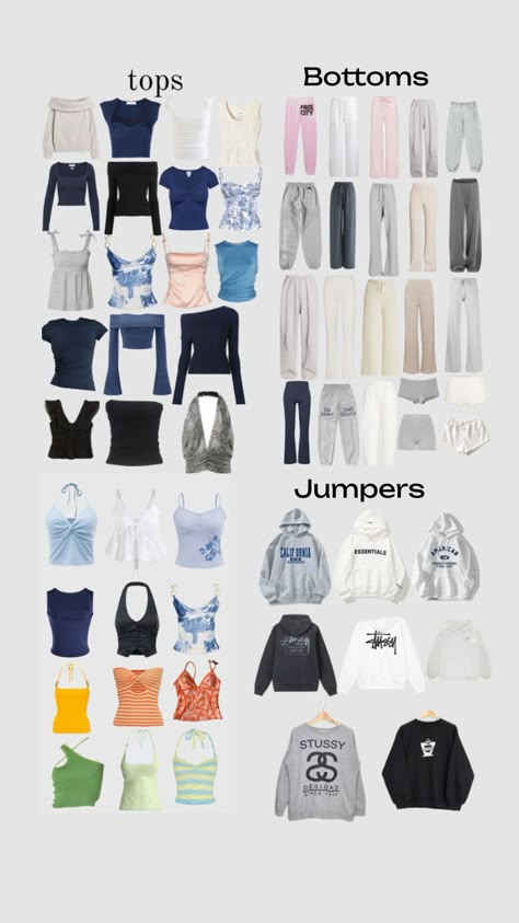 Clothes And Where They Are From, Non Basic Outfits, Fashion Necessities, Build Your Outfit, Outfit Wishlist, Estilo Blair Waldorf, Essential Tops, Wardrobe List, Closet Outfits