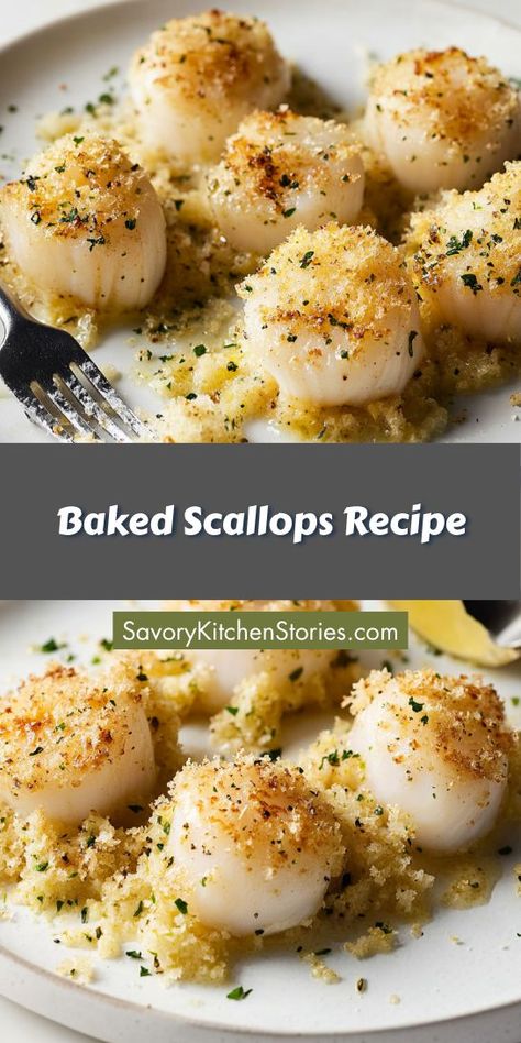 Want to elevate your dinner game with a gourmet touch? This Baked Scallops Recipe will leave everyone asking for seconds! Easy to prepare and packed with flavor, it’s a must-try for scallops lovers. Save this for your Scallops Dinner Ideas collection! Easy Baked Scallops Recipe, Scallops Dinner Ideas, Baked Scallops Recipe, Scallop Recipes Baked, Scallops Dinner, Easy Scallop Recipes, Scallops Recipe, Baked Scallops, Savory Recipe