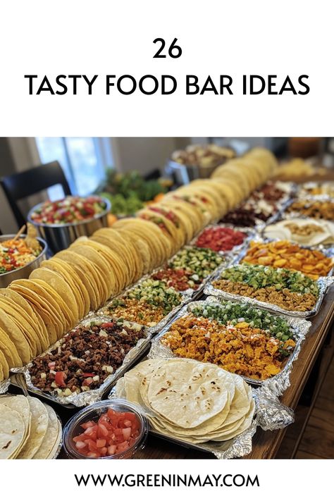 Looking for a unique way to serve party food? These 29 party food bars are perfect for any occasion! From fun DIY food bar ideas for parties to easy setups, you'll find everything you need for hosting on a budget with cheap, easy party food ideas. Party Food Adults Birthday, Pinoy Birthday Party Food, 60th Birthday Party Food Ideas, Simple Party Ideas For Adults, Teen Party Foods, Sweet 16 Food Ideas Dinners, Adult Party Food Ideas, House Party Ideas For Adults Birthdays, Birthday Party Food Ideas For Adults