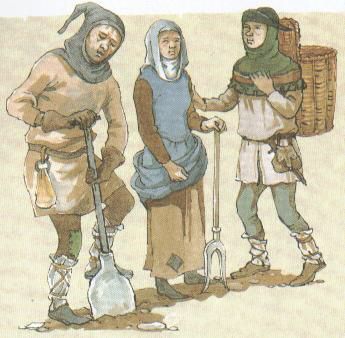 Serf:  an agricultural laborer under the feudal system that works on his lord's estate. Medieval Peasant Art, Medieval Peasant Clothing, Peasant Drawing, Medieval Peasant Woman, Peasant Clothing, Peasant Art, Feudal System, Medieval Peasant, Medieval Ages