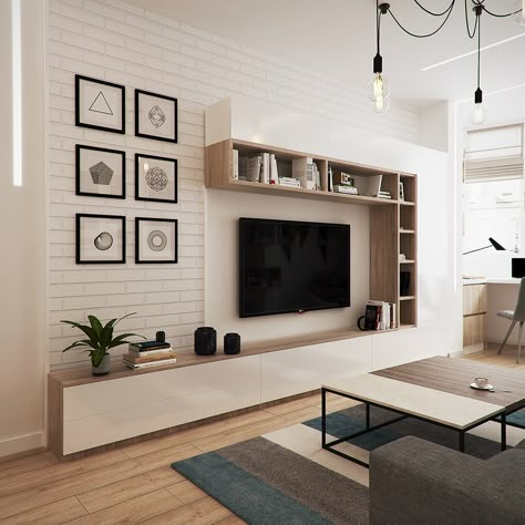 Tv wall unit living room