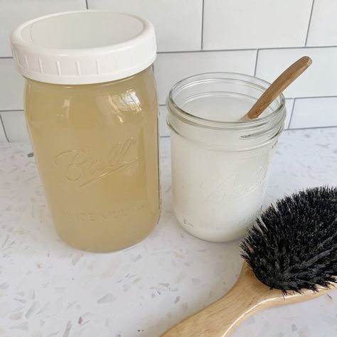 Hair Clarifying, Coconut Oil Hair Mask Diy, Clarify Hair, Stop Hair Breakage, Diy Hair Masks, Lifeless Hair, Hair Masks, Diy Hair Mask, Hair Rinse