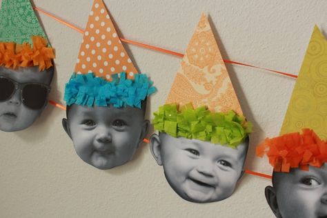 It was my nephew's first birthday last week! And we threw him a mustache bash. I'll be sharing all of the stashy details soon enoug... Baby Birthday Banner, Diy Banners, Birthday Board Classroom, Birthday Hats, Birthday Wall, Birthday Board, 18th Birthday, Birthday Fun, Baby Birthday