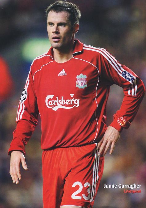 Jamie Carragher - Liverpool Jamie Carragher Liverpool, Jamie Carragher, Liverpool Legends, You'll Never Walk Alone, Walking Alone, Liverpool Football Club, Liverpool Football, Liverpool Fc, Champions League