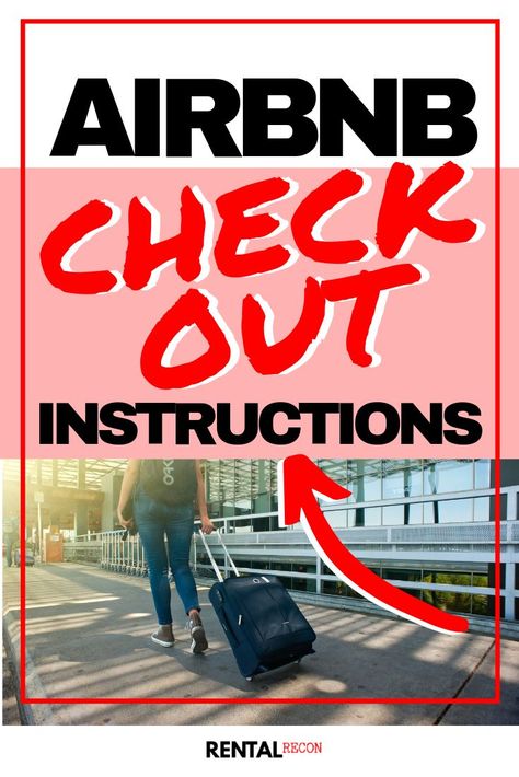 Guests checking out?  Don't miss these essential Airbnb checkout instructions for hosts!  The first checkout instruction is...... Airbnb Checkout Instructions, Airbnb Check Out Instructions, Glamping Airbnb, Guesthouse Ideas, Airbnb Cabin, Air Bnb Tips, Airbnb House Rules, Airbnb Reviews, Vacation Rental Host