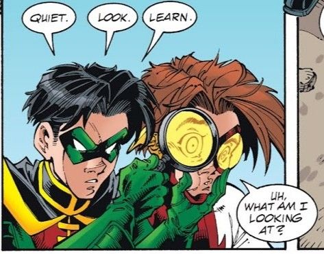 Impulse Dc, Young Justice Comic, Bart Allen, Young Justice Robin, Dc Icons, Tim Drake, Dc Memes, Detective Comics, Young Justice