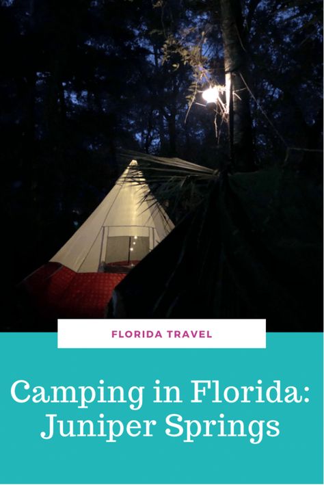 Juniper Springs Florida, Camping In Florida, First Time Camping, Florida Camping, Springs Florida, Travel Locations, Florida Vacation, My Whole Life, Florida Travel