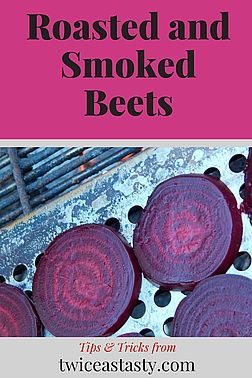 One of my favorite kitchen tools sits outside and doubles as grill and low-tech smoker. Get smoked beet recipes at TwiceasTasty.com. Smoked Beets, Beet Sandwich, Grilled Beets, Vegan Thanksgiving Menu, Roast Brisket, Recipes Grilling, Roast Chicken And Gravy, Pork Tenderloins, Beef Tenderloin Roast