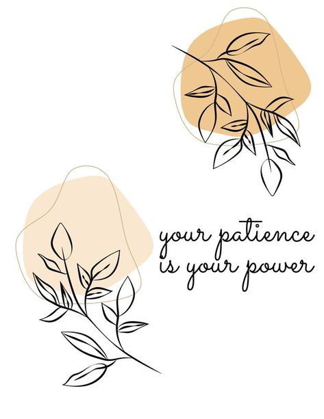 Buy this digital print on my etsy shop if you're interested in it! Your Patience Is Your Power, Digital Art Work, Minimal Line Art Woman With Flowers Art Print, Digital Art Print, Minimal Art, Digital Wall Art, Wall Quotes, Digital Art Prints, Digital Printables