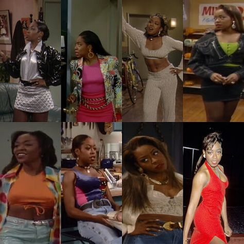 #90saesthetic #blackgirlfashion #90s #outfitinspiration Black Women Fashion 90s, 80s Inspired Outfits Black Women, 90 Fashion Black Women, 90 Party Outfits Black Women, Gina And Pam 90s Outfits, 90s Black Woman Fashion Outfits, Black Women 90s Outfit, 90s Inspired Outfits Black Women, 90s Outfit Ideas Black Women