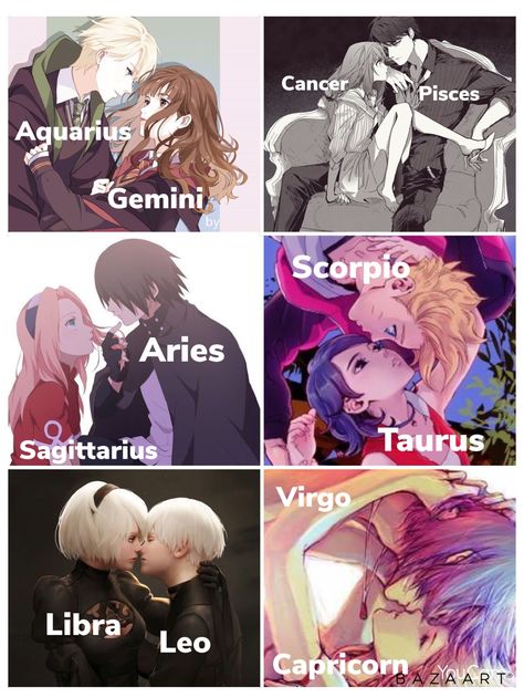 Zodia Pești, Best Zodiac Couples, Zodiac Signs Couples, Zodiac Characters, Zodiac Signs Chart, Anime Zodiac, Best Zodiac Sign, Zodiac Signs Scorpio, Zodiac Funny