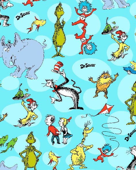 Dr Suess Wallpaper, Dr Seuss Wallpaper, Dr Seuss Illustration, Wallpaper Heaven, Dr Seuss Art, The Good Dr, Dr Seuss Classroom, Seuss Classroom, Horton Hears A Who