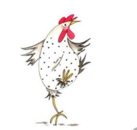 Chicken Greeting Cards, Chicken Painting, Bird Birthday, Chicken Art, Chickens And Roosters, Hur Man Målar, Chicken Humor, Funny Birds, Fun Illustration