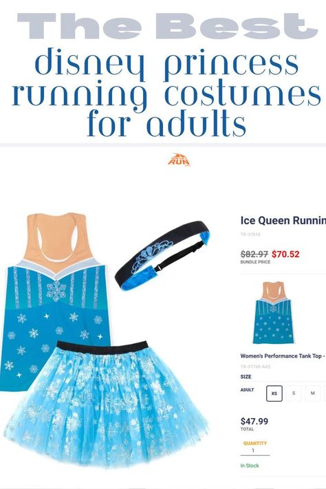 The best Disney princess running costumes for adults ice queen run Disney costume idea Elsa colors Rundisney Costume Ideas, Run Disney Costume Ideas, Mulan Costume Diy, Disney Princess Costume Ideas, Run Disney Outfits, Princess Costume Ideas, Best Disney Princess, Rundisney Costumes, Disney Running Outfits