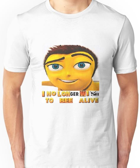 Bee Shirts, Bee Shirt, Cursed Clothes, Silly T Shirts, Weird T Shirts, Cursed Shirts, Funky Shirts, Silly Shirt, Bee Movie