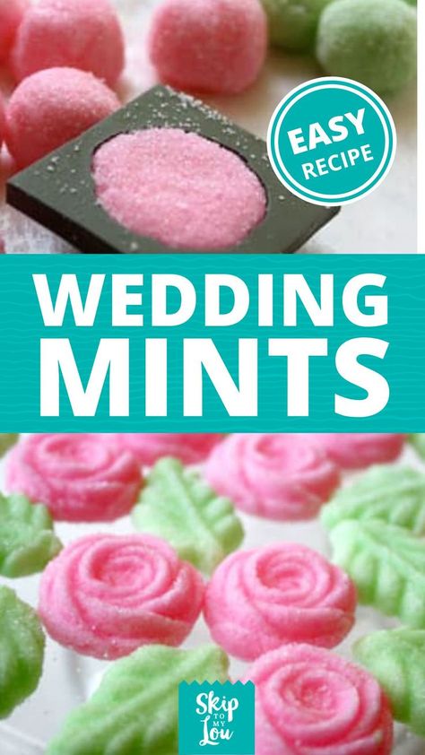 Old Fashioned Mints, Party Mints Cream Cheese, Cream Cheese Wedding Mints Recipe, Mint Molds Cream Cheese, Wedding Cream Cheese Mints, Shower Mints Recipe, Butter Mints Easy, Cream Cheese Mints Recipe Wedding, Cream Cheese Mint Wreaths