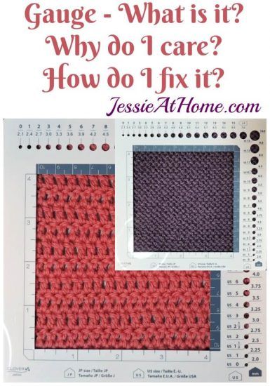 Stitchopedia Archives | Jessie At Home Why Do I Care, Lavender Chair, The Lavender Chair, Small Gauges, Crochet Gauge, Yarn Ideas, Needle Gauge, Knitting Tips, Math About Me