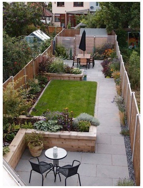 L Shaped Garden Ideas, L Shaped Garden, Garden Ideas Layout, Patio Decking, Decking Ideas, Small Backyard Design Ideas, Backyard Design Ideas Budget, Narrow Garden, Backyard Design Ideas