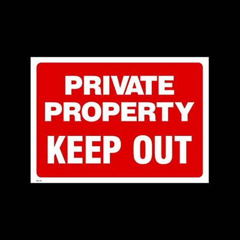 Disabled Parking, Keep Out Signs, Private Property Signs, Property Signs, No Parking, Plastic Signs, Keep Out, Private Property, Double Sided Tape