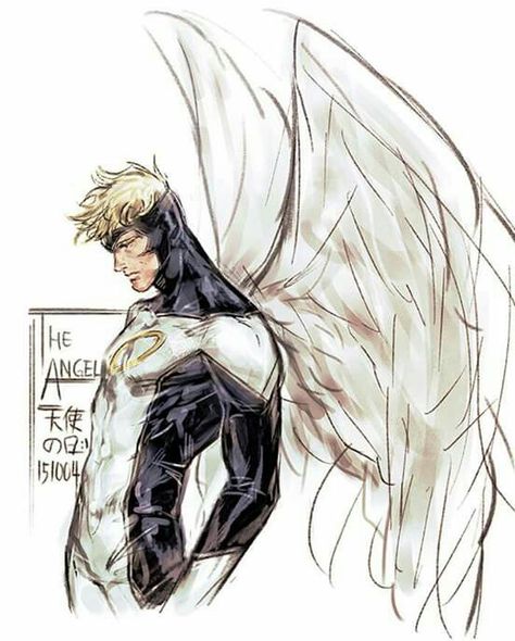 Superhero With Wings, Angel Superhero Design, X Men Angel, Angel Superhero, Marvel Angel, Angel Xmen, Angel Marvel, Marvel Nova, Xman Marvel