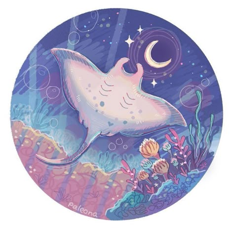 Manta rays (They’re soooo cute 💕) Manta Rays, Manta Ray, To Draw, Swimming, Deviantart, Lost, Moon, Stars