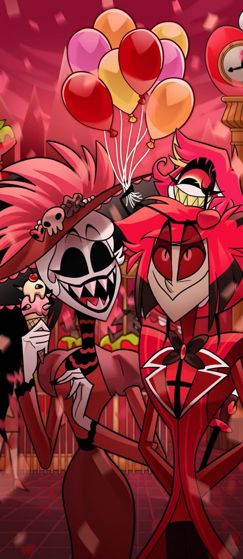 Hazbin Hotel Halloween Wallpaper, Alastor Aesthetic Wallpaper, Hazbin Overlords, On Air Radio Aesthetic, Rosie Hazbin Hotel Wallpaper, Alastor Hazbin Hotel Wallpaper, Hazbin Wallpaper, Alastor Wallpaper, Hazbin Hotel Wallpaper