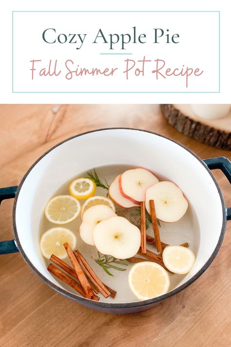 Orange And Lemon Simmer Pot, Apple Pie Simmer Pot, Mason Simmer Pot, Apple Cinnamon Simmer Pot, Orange Potpourri, Fall Simmer Pot, Home Smell Like Fall, Smell Like Fall, Simmering Pot