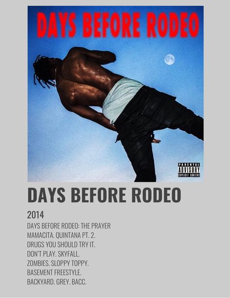 alternative minimalist polaroid poster made by @legoche_14 Rodeo Album Cover, Goat Wallpapers, Music Band Poster, Travis Scott Songs, Travis Scott Music, Travis Scott Album, Days Before Rodeo, Minimalist Polaroid Poster, Rodeo Poster